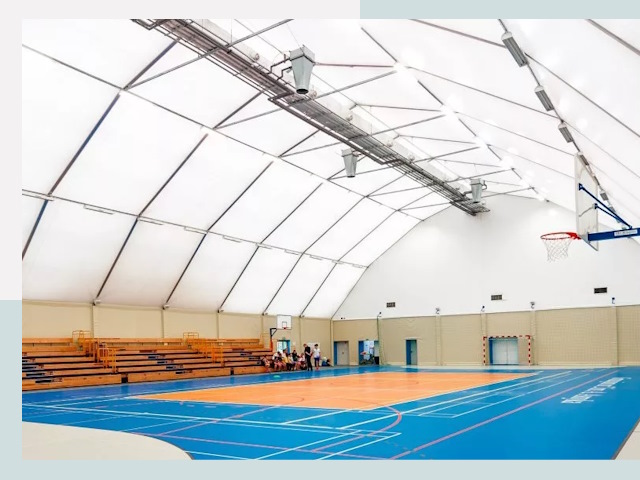 Строительство спортивных залов в Климовске