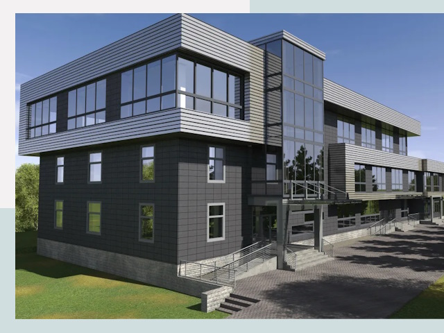 Административные здания в Климовске