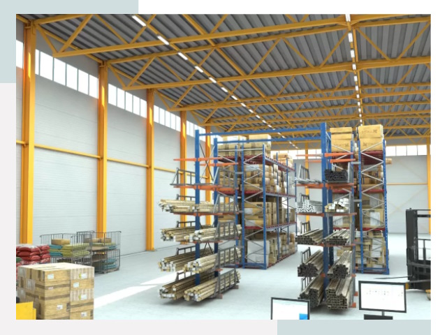 Типовые ангары в Климовске