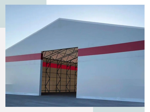 Быстровозводимые ангары в Климовске