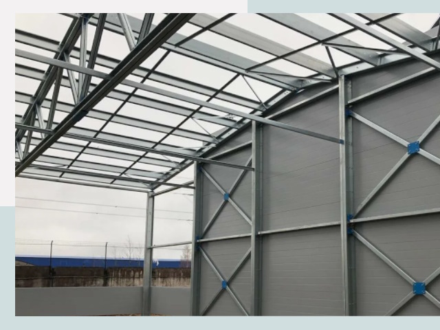 Каркасные ангары от СтальСтрой-Клс по цене от 608 руб.
