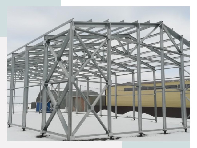 Каркасные ангары в Климовске