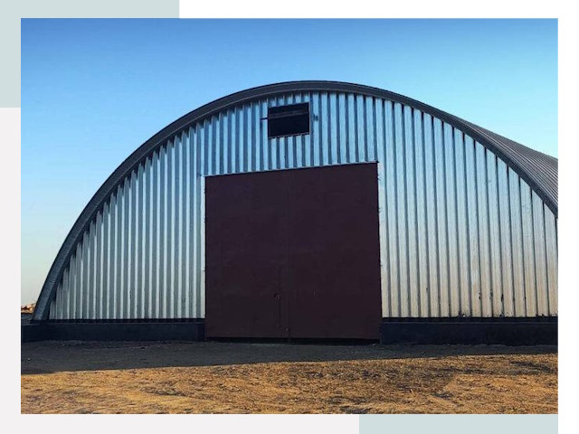 Арочные ангары в Климовске