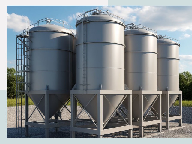 Металлические силосы от СтальСтрой-Клс по цене 608 руб.