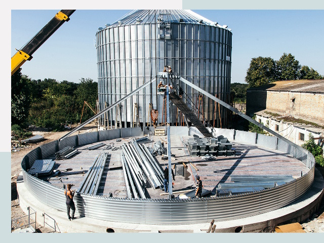 Силосы для зерна в Климовск от 608 руб. - Надёжное хранение