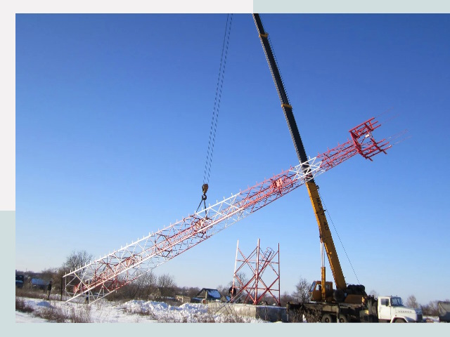 Строительство башен связи в Климовске от 608 руб.