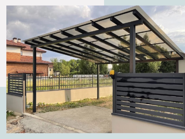 Металлические навесы в Климовск от 608 руб. за м²