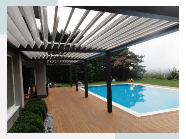 Перголы в Климовске