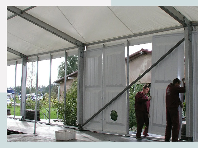 Быстро сборные шатры в Климовск от 608 руб. за м²