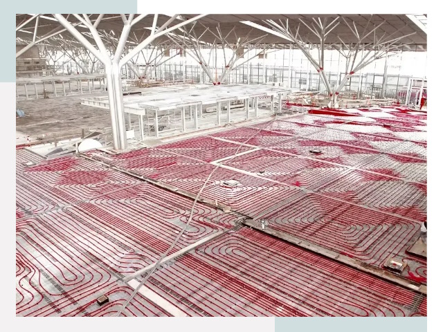 Отопление ангаров в Климовске