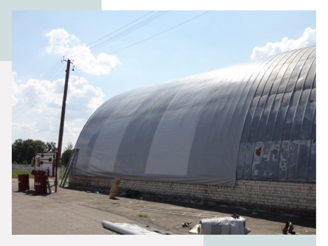 Ремонт ангаров в Климовске