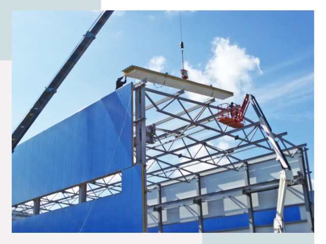 Монтаж сэндвич-панелей в Климовске